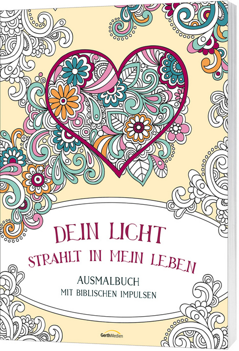 Dein Licht strahlt in mein Leben - Ausmalbuch -  Christian Art Distributors