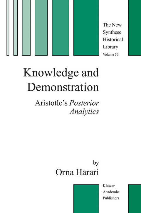 Knowledge and Demonstration - Orna Harari