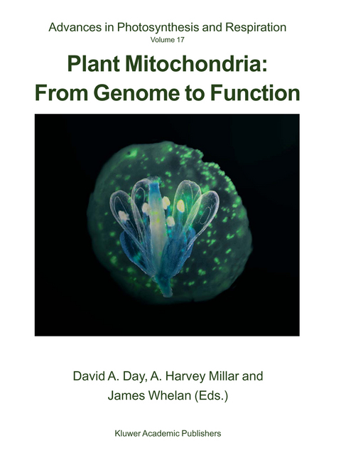 Plant Mitochondria: From Genome to Function - 