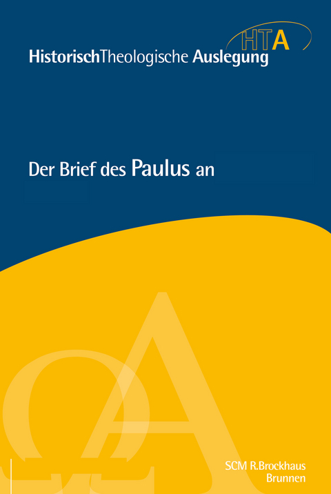 Der Brief des Paulus an die Philipper - Detlef Häußer