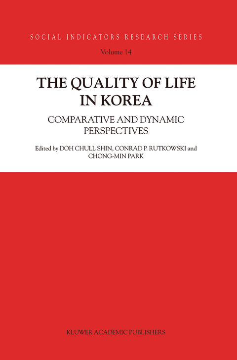 The Quality of Life in Korea - 