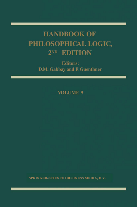 Handbook of Philosophical Logic - 