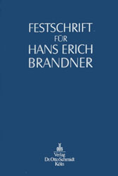 Festschrift für Hans Erich Brandner - 