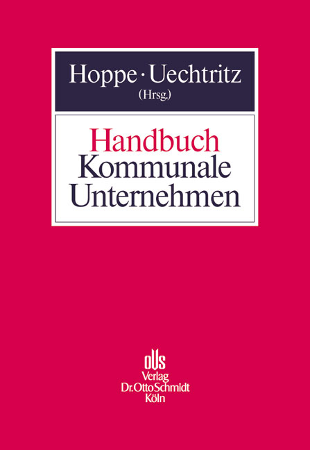 Handbuch Kommunale Unternehmen - 