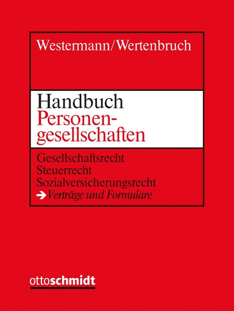 Handbuch Personengesellschaften - 