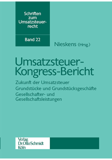 Umsatzsteuer-Kongress-Bericht - 