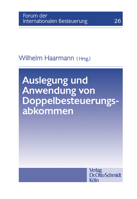 Auslegung und Anwendung von Doppelbesteuerungsabkommen - 