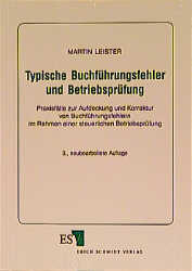 Typische Buchführungsfehler und Betriebsprüfung - Martin Leister