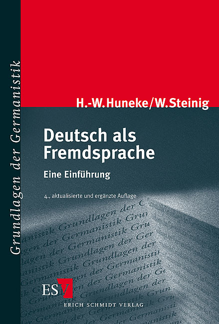 Deutsch als Fremdsprache - Hans-Werner Huneke, Wolfgang Steinig