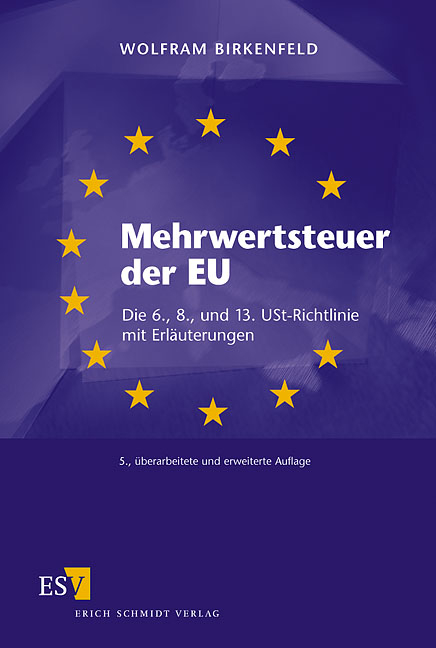 Mehrwertsteuer der EU - Wolfram Birkenfeld