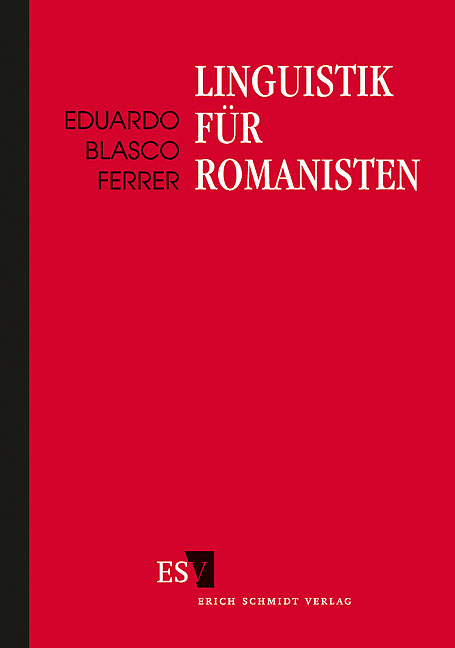 Linguistik für Romanisten - Eduardo Blasco Ferrer