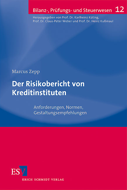 Der Risikobericht von Kreditinstituten - Marcus Zepp