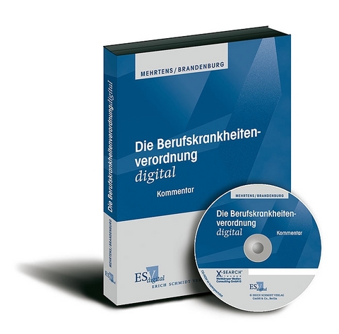 Die Berufskrankheitenverordnung digital - bei Doppelbezug Print und CD-ROM - Gerhard Mehrtens, Stephan Brandenburg