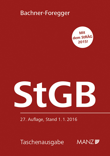 Strafgesetzbuch StGB - 