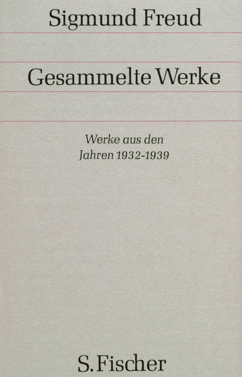 Gesammelte Werke - Sigmund Freud