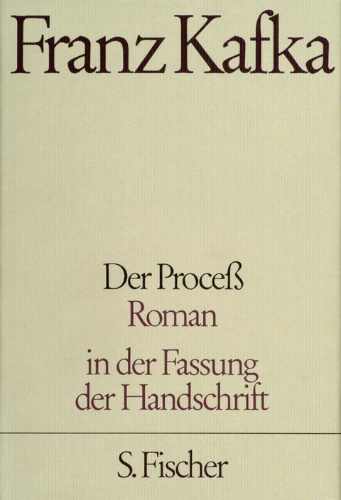 Der Proceß - Franz Kafka