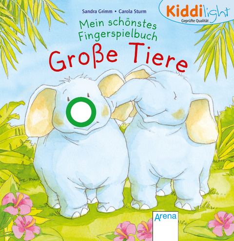 Mein schönstes Fingerspielbuch. Große Tiere - Sandra Grimm