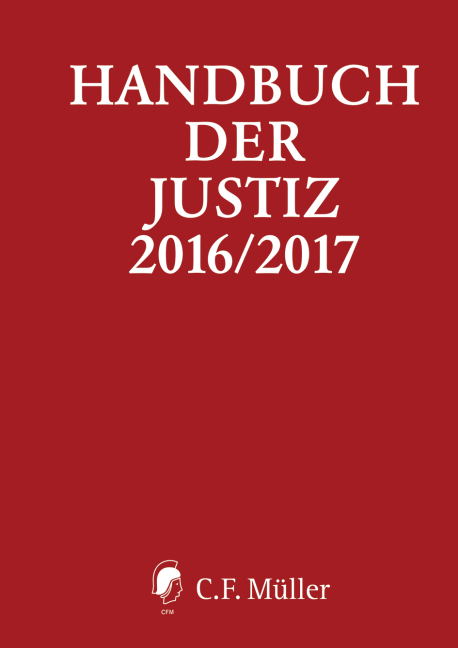 Handbuch der Justiz 2016/2017 - 