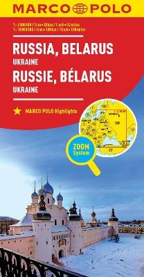 MARCO POLO Kontinentalkarte Russland, Weißrussland 1:2 Mio.