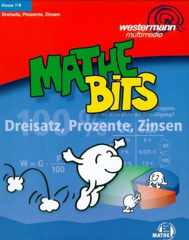 MatheBits, Dreisatz, Prozente, Zinsen, 1 CD-ROM