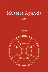 Agenda der Supramentalen Aktion auf der Erde / Mutters Agenda 1967 - Mirra Alfassa