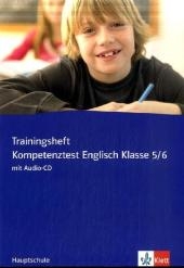 Trainingsheft Kompetenztest Englisch Klasse 5/6