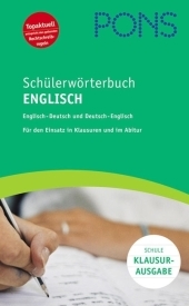 PONS Schülerwörterbuch Englisch für die Schule