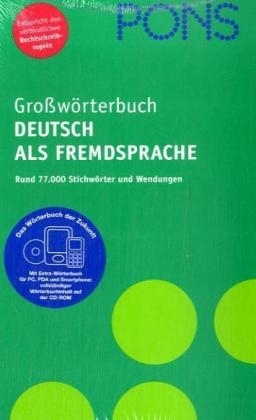 PONS Großwörterbuch Deutsch als Fremdsprache