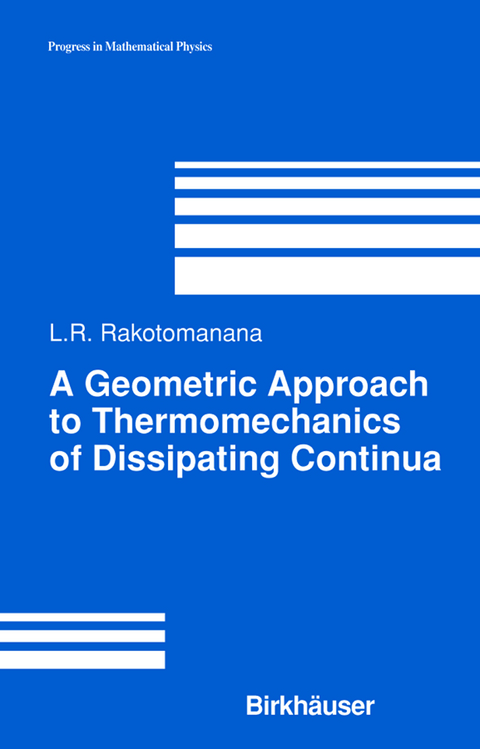 A Geometric Approach to Thermomechanics of Dissipating Continua - Lalao Rakotomanana