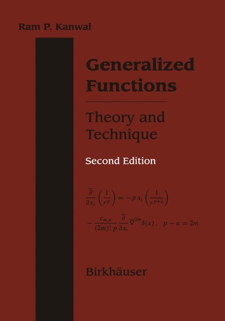 Generalized Functions - Ram P. Kanwal