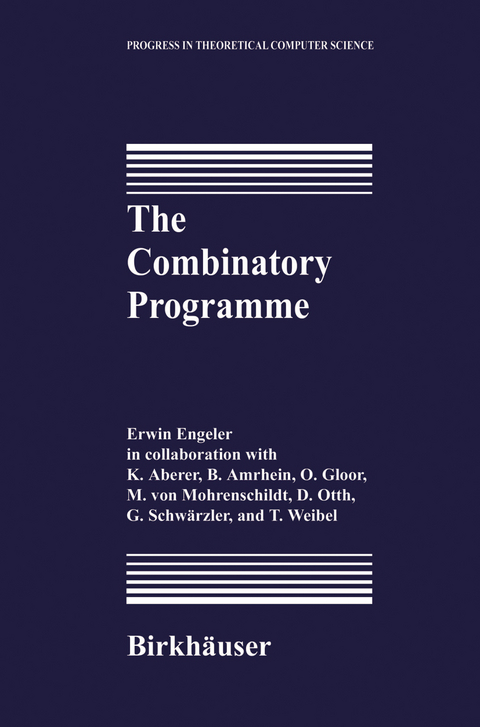 The Combinatory Programme - Erwin Engeler