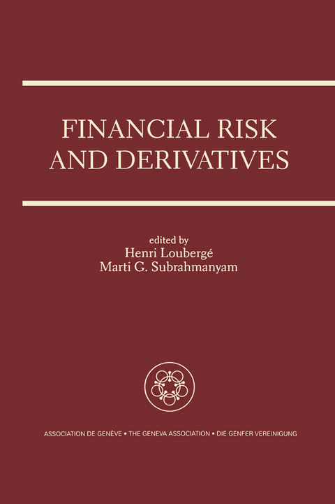 Financial Risk and Derivatives - 