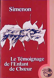 Le Témoignage de l'enfant de choeur - Georges Simenon