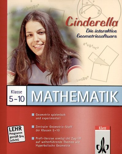 Cinderella, Die interaktive Geometriesoftware, Mathe 5.-10. Klasse, 1 CD-ROM