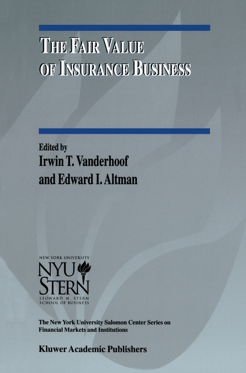 The Fair Value of Insurance Business - 