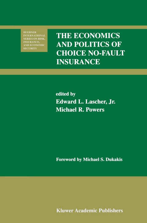 The Economics and Politics of Choice No-Fault Insurance - 