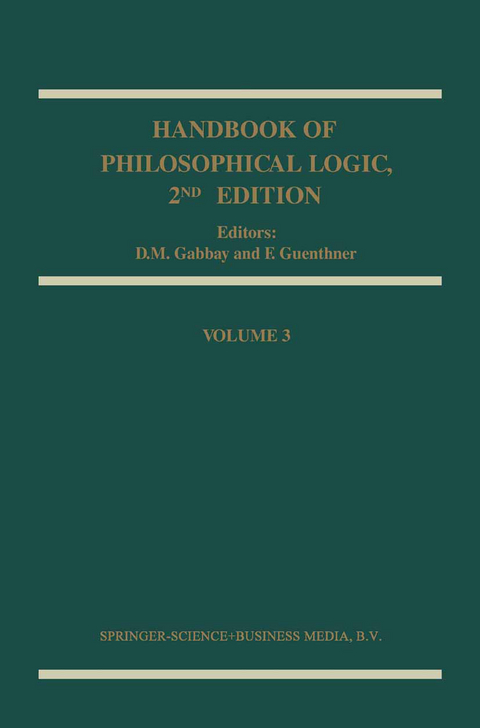 Handbook of Philosophical Logic - 