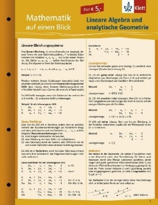 Mathematik auf einen Blick