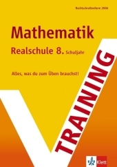 Training Mathematik 8. Schuljahr Realschule