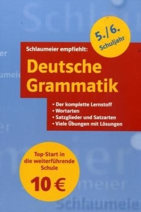 Deutsche Grammatik, 5./6. Schuljahr - 