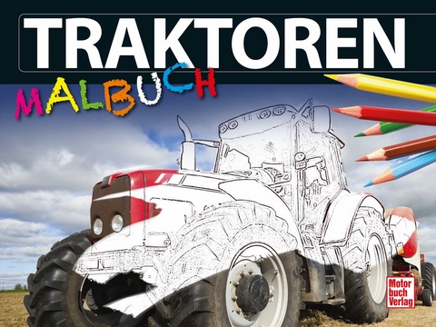 Traktoren-Malbuch