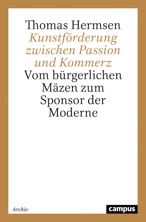 Kunstförderung zwischen Passion und Kommerz - Thomas Hermsen