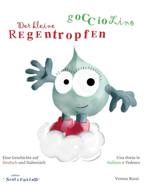 Der kleine Regentropfen - deutsch/italienisch