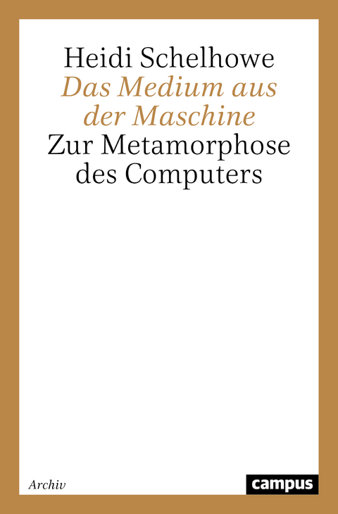 Das Medium aus der Maschine - Heidi Schelhowe