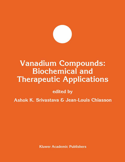 Vanadium Compounds: Biochemical and Therapeutic Applications - 