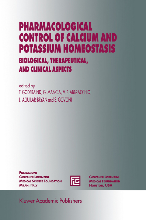 Pharmacological Control of Calcium and Potassium Homeostasis - 