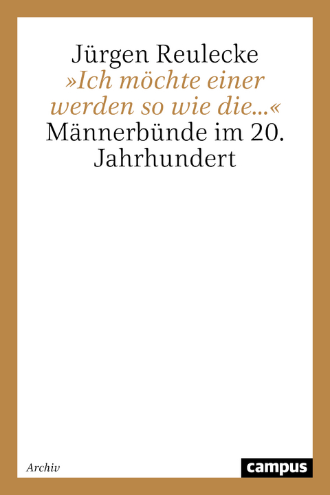 »Ich möchte einer werden so wie die...« - Jürgen Reulecke