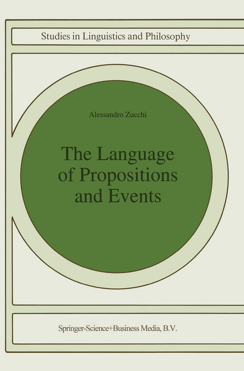 The Language of Propositions and Events - Alessandro Zucchi