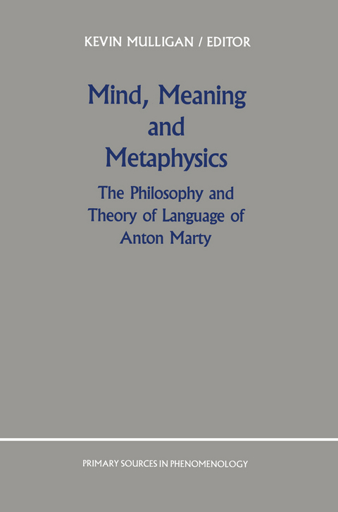 Mind, Meaning and Metaphysics - 