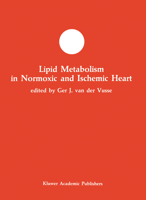 Lipid Metabolism in Normoxic and Ischemic Heart - 